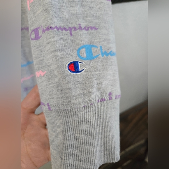 Champion Pastel Logo Sweatshirt - Picture 5 of 6